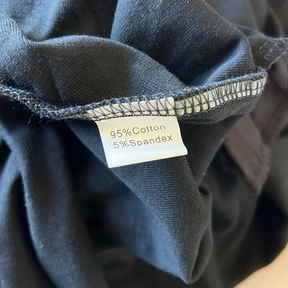 NWT, Large Aoxwomen Cold Shoulder Crewneck Pullover Mini Dress with Pockets. - Picture 11 of 12